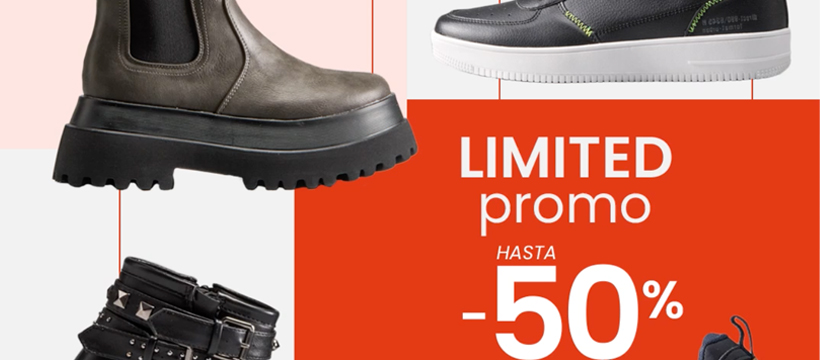 promoción oferta calzados merkal limited promo