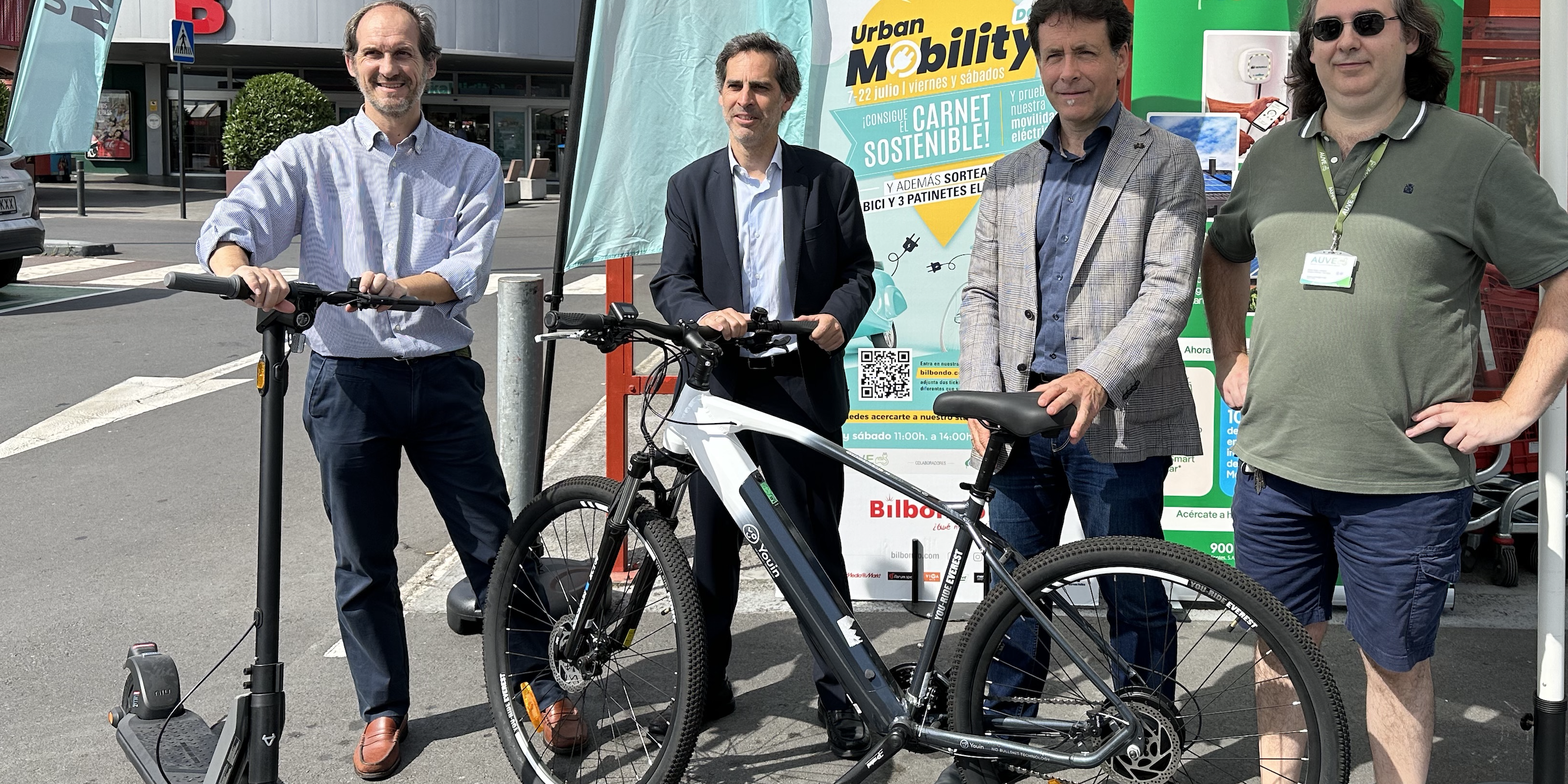 Gorka retes en bilbondo en los UMD Urban mobility days en bilbondo