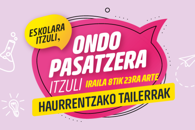 haurrentzako doako tailerrak bilbondo merkataritza parkean