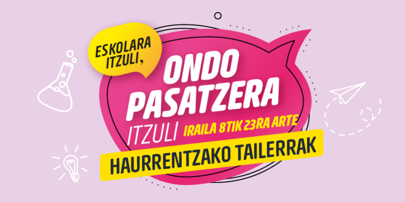 haurrentzako doako tailerrak bilbondo merkataritza parkean