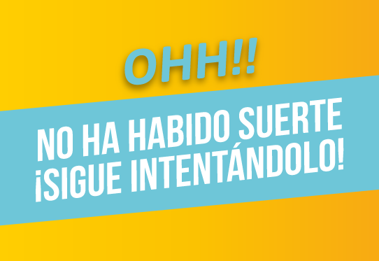 ¡SIGUE INTENTÁNDOLO!